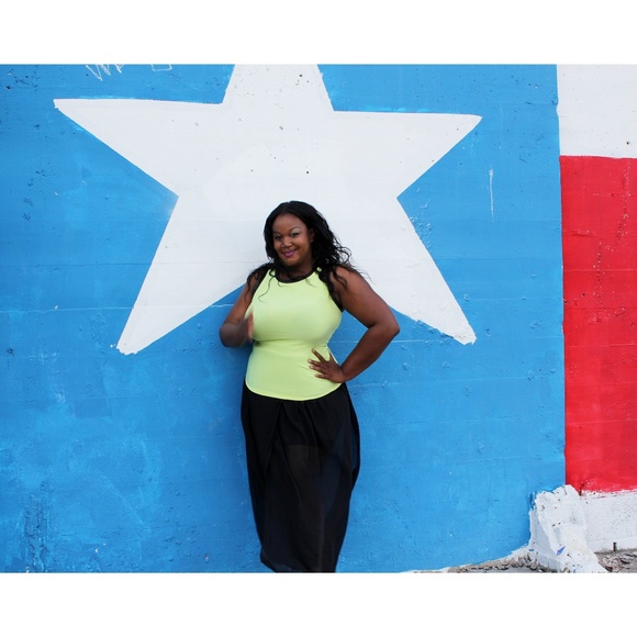 Semi Sheer Maxi Skirt - Picture 2 of 4